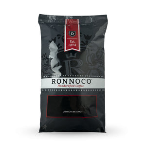 Five pound bag of Ronnoco Jamaican Me Crazy coffee