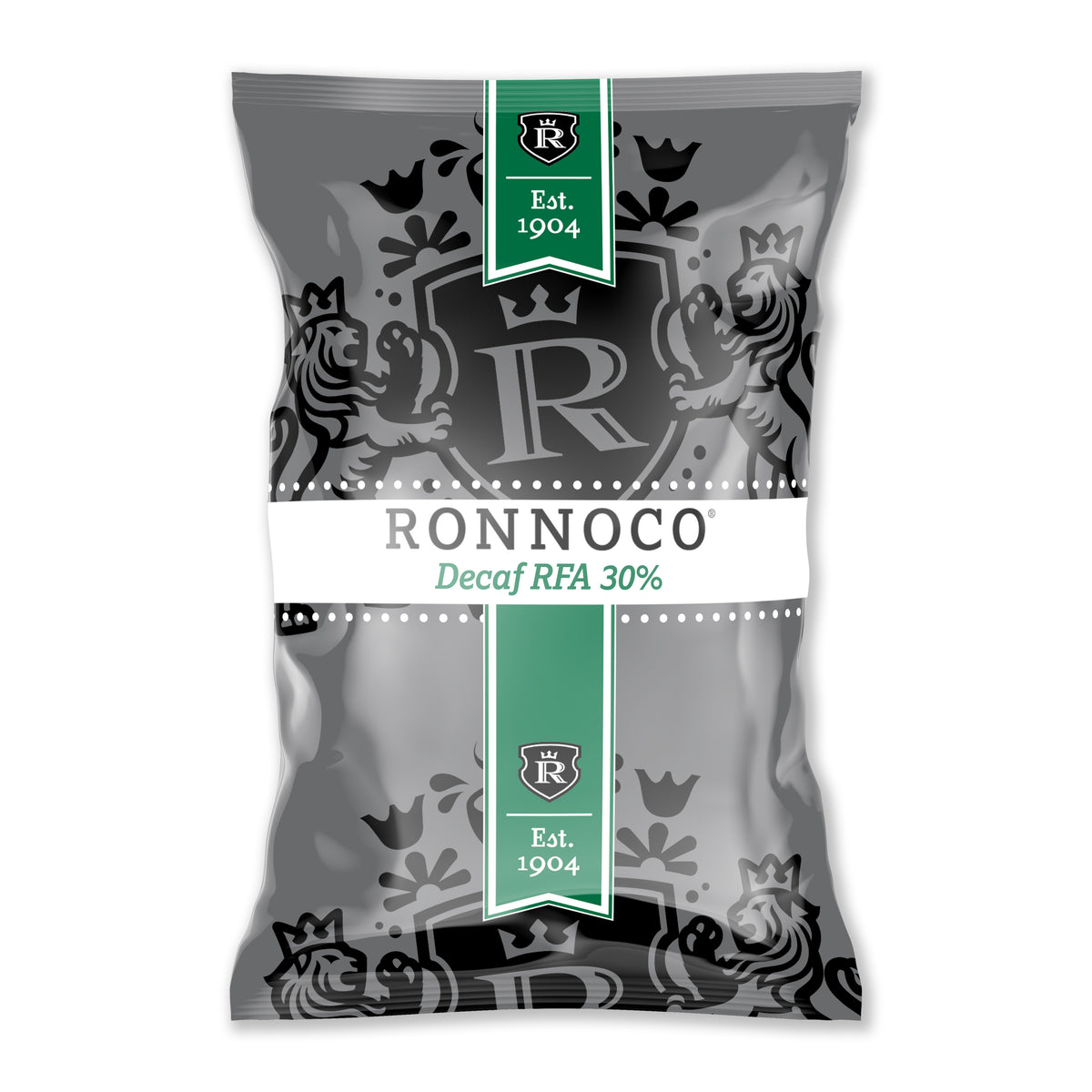 Decaf Rainforest Alliance 30%, 2.5 oz. – Ronnoco Coffee