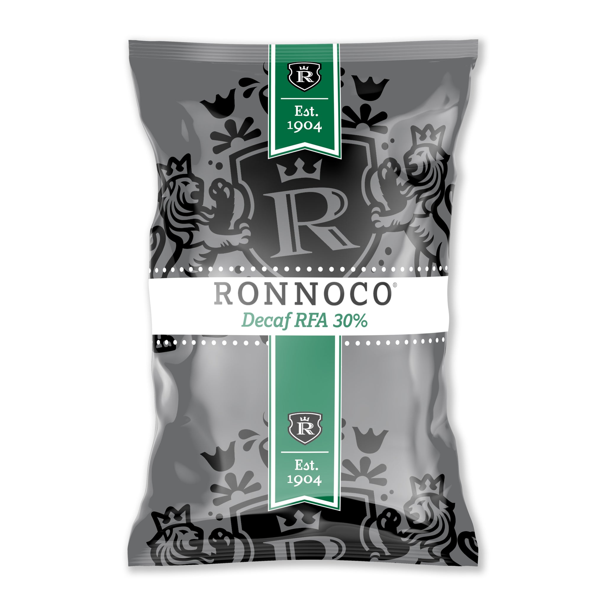 Decaf Rainforest Alliance 30%, 2.5 oz. – Ronnoco Coffee